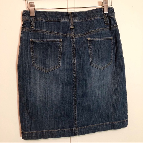 Merona Blue Denim Jean Skirt - Picture 2 of 4